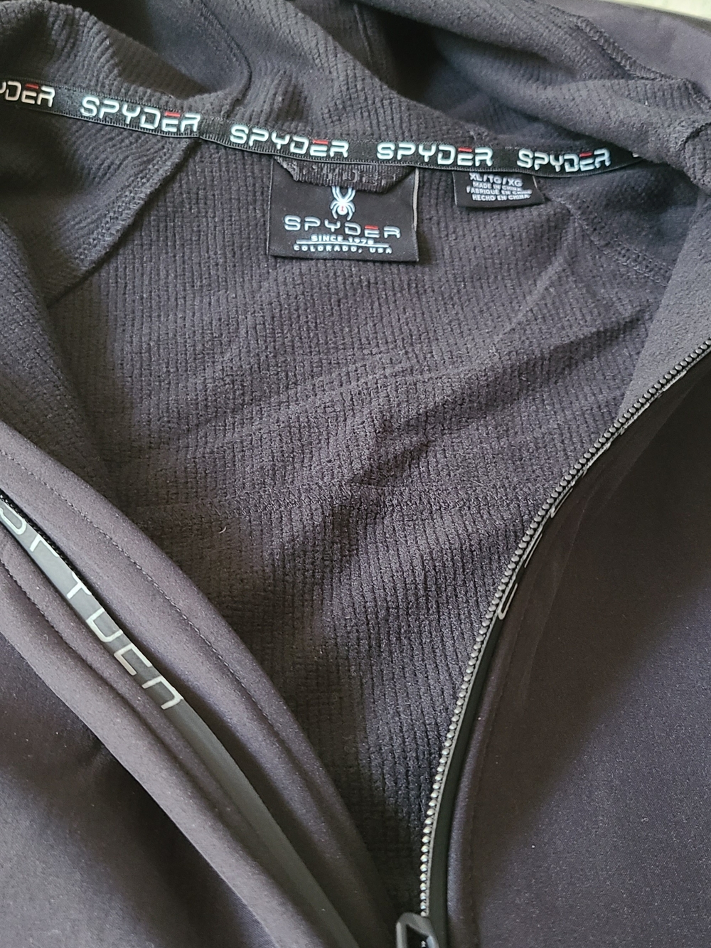 Spyder Mens Softshell Hooded Jacket XL